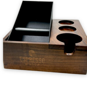 Wooden Knock Box and Stand