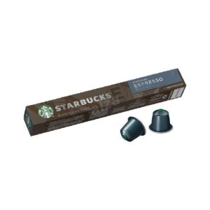 Starbucks by Nespresso, Espresso Dark Roast (10-count single serve capsules, compatible with Nespresso Original Line System)