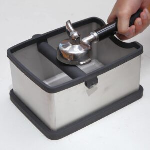 Rectangular Stainless Steel Knock Box