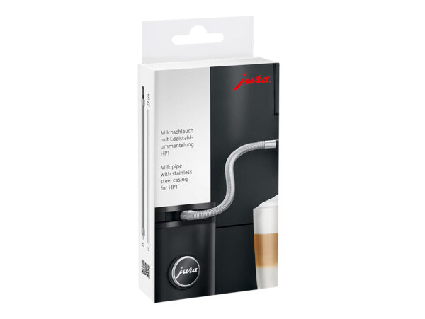 HP1 Jura milk pipe with stainless steel casing - (D6, E6, ENA 8) - 24112