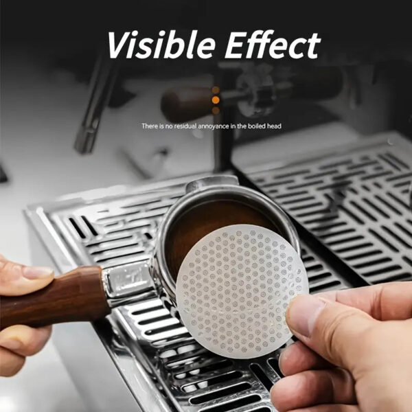 58mm Stainless steel Reusable filter disk - Image 4