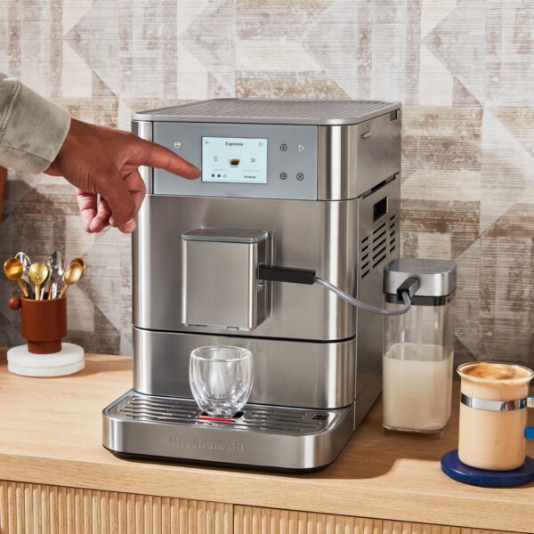 KitchenAid Fully Automatic Espresso Machine KF7 with Milk Container KES8557BK - Image 7