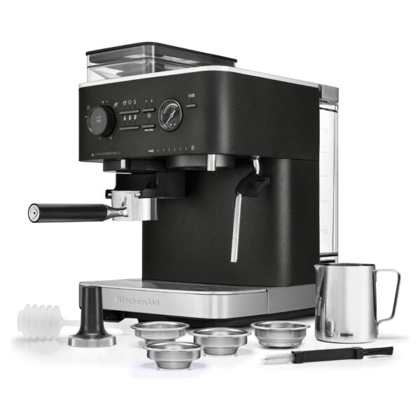 KitchenAid Semi Automatic Espresso Machine with Burr Grinder - Image 3