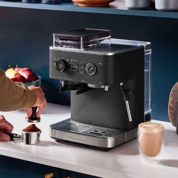 KitchenAid Semi Automatic Espresso Machine with Burr Grinder - Image 5