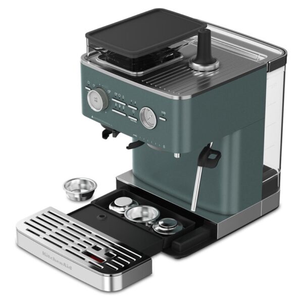 KitchenAid Semi Automatic Espresso Machine with Burr Grinder - Image 12
