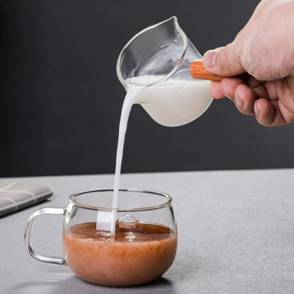 Wooden Handle Espresso Shot Glass - Image 2