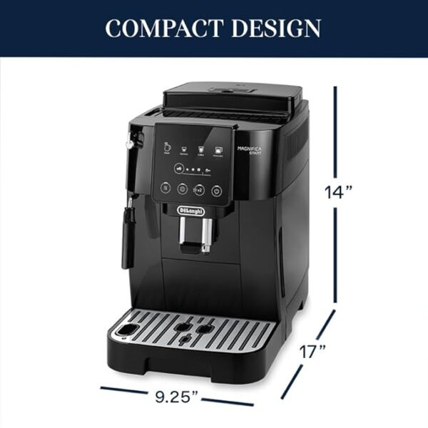 Delonghi Magnifica Start + Manual Milk Frother (ECAM22022B) - Image 4