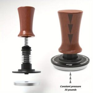 Calibrated Wooden Handle Tamper 58mm