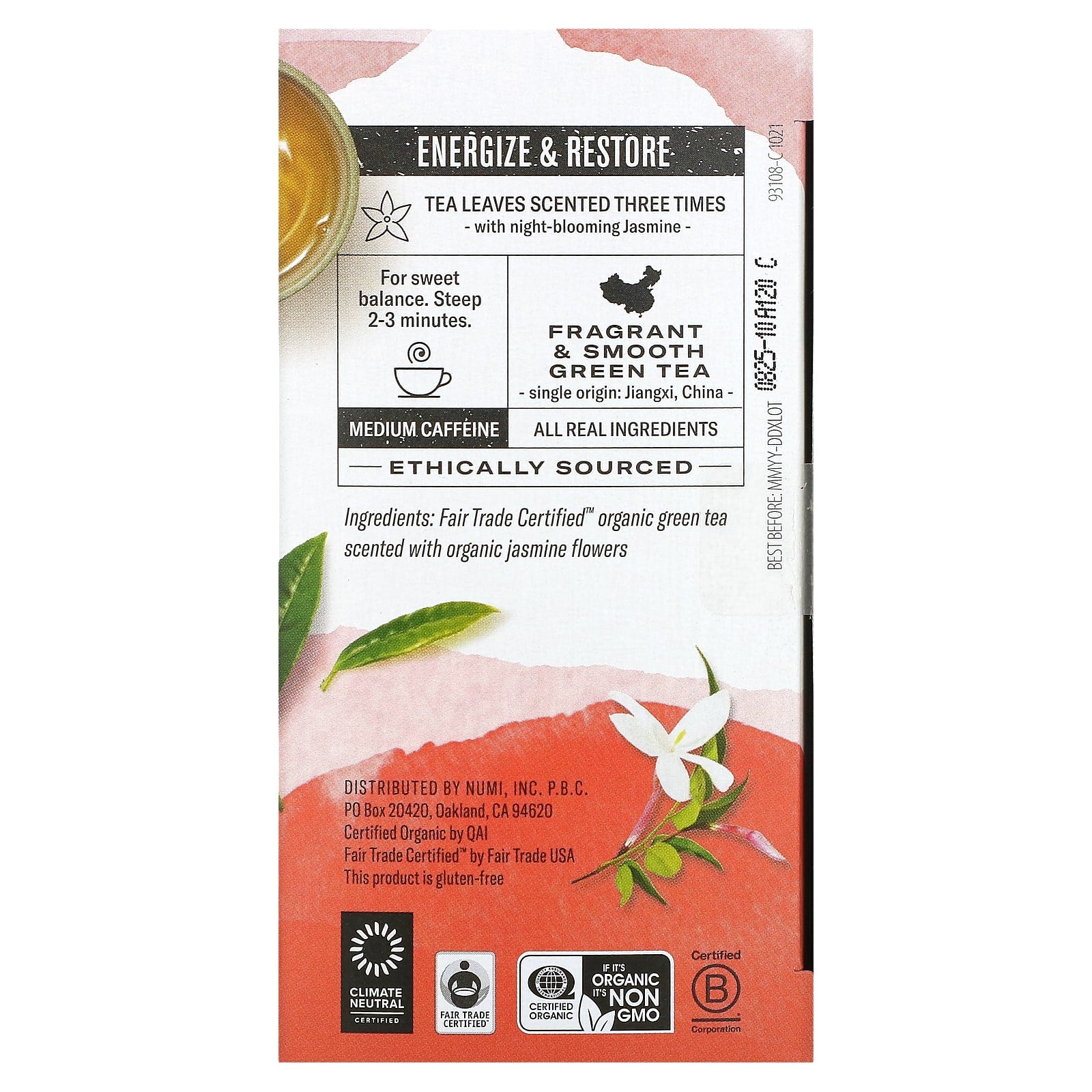 NUMI JASMINE GREEN TEA - Image 2