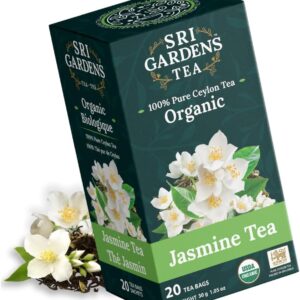 Sri Gardens Tea Jasmine Tea Bags, 20cs