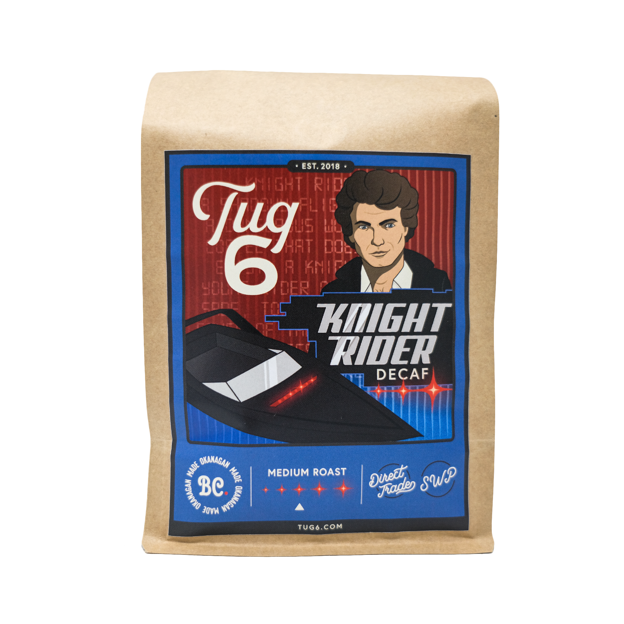 TUG6 Knight Rider SWP Decaf 2lb