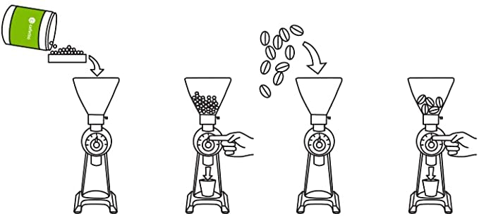 Cafetto Grinder Clean (3x 45g) - Image 2